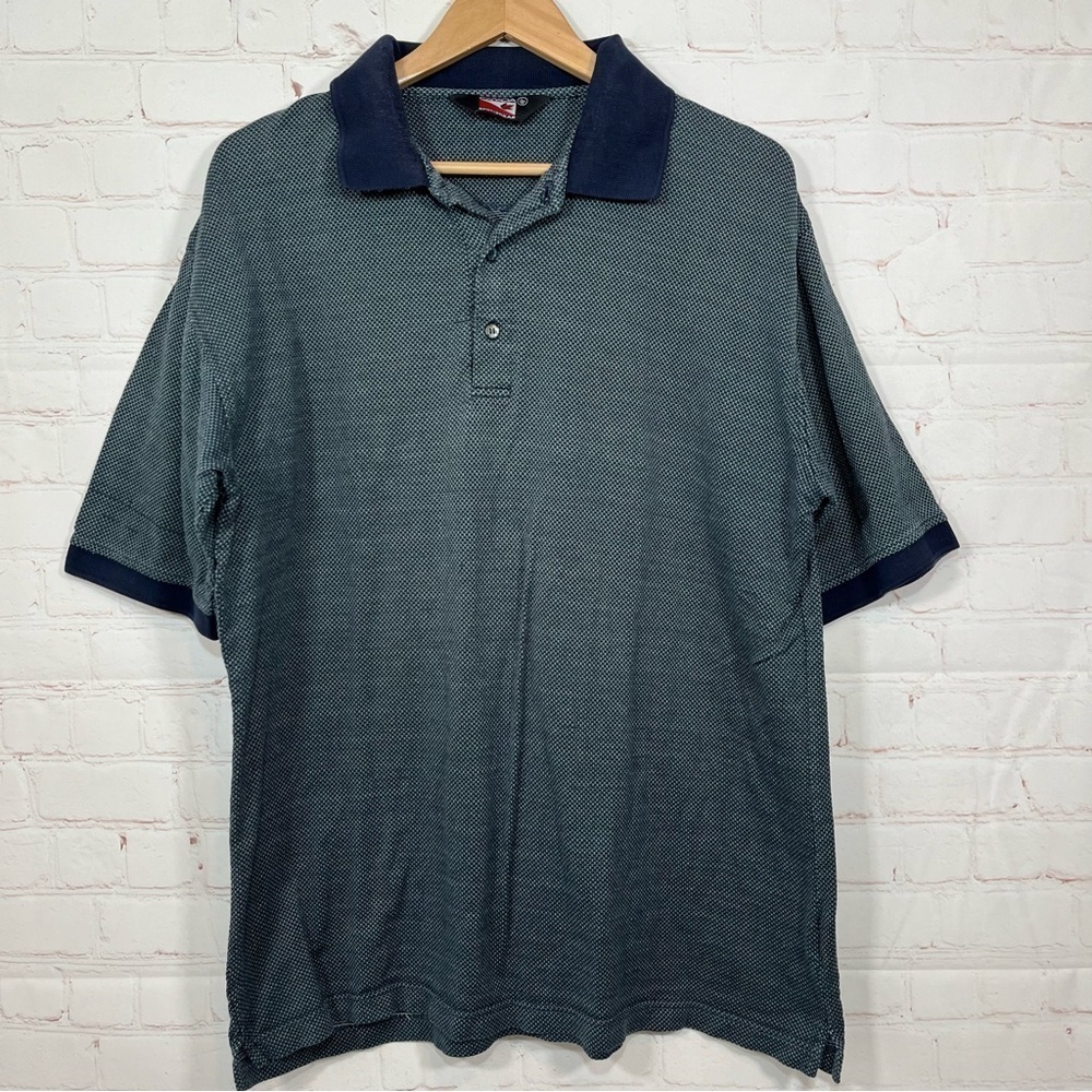 Canada Sportswear Polo Shirt Mens Large Green Golf Casual Preppy Outdoors